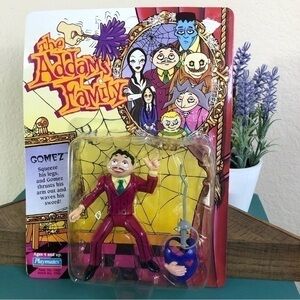 The Addams Family Gomez Poseable Action Figure Vintage 1992 Playmates Toy